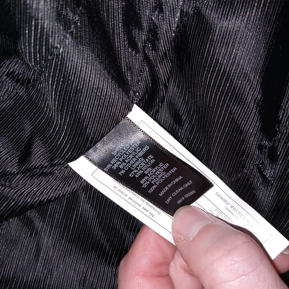 Express Jacket Mens Large Wool Blend Utility Pockets Full Zip Snap Front - Picture 12 of 14